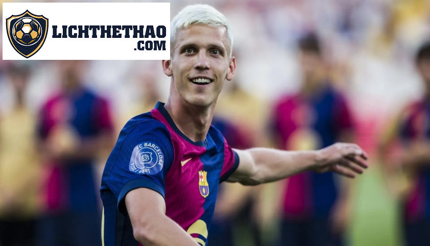 Dani Olmo quyết tâm ở lại Barca bất chấp tất cả (Ảnh: Getty).