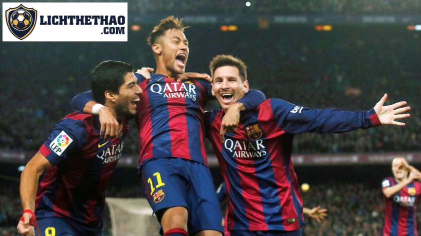 Messi, Neymar, Suarez có thời gian đáng nhớ tại Barcelona.