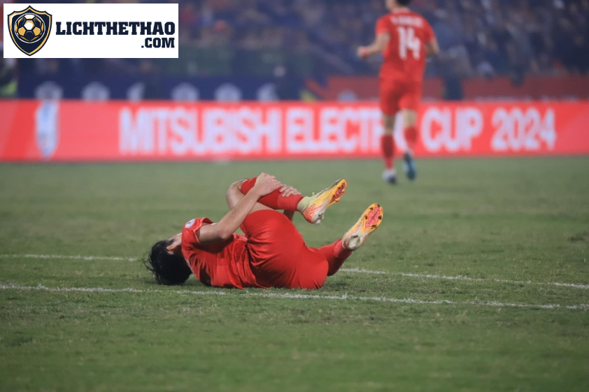 Văn Toàn bỏ lỡ phần còn lại của AFF Cup sau trận đấu với Myanmar