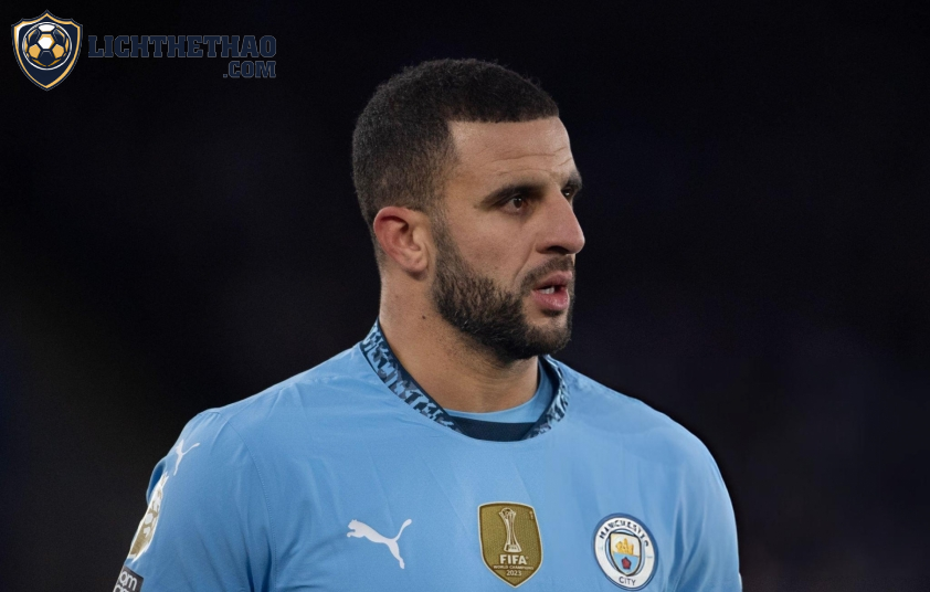 Kyle Walker có thể chuyển tới thi đấu tại AC Milan. Ảnh: Getty