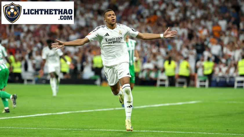 Mbappe có thông số ấn tượng trong mùa đầu tiên khoác áo Real Madrid. Ảnh: Getty