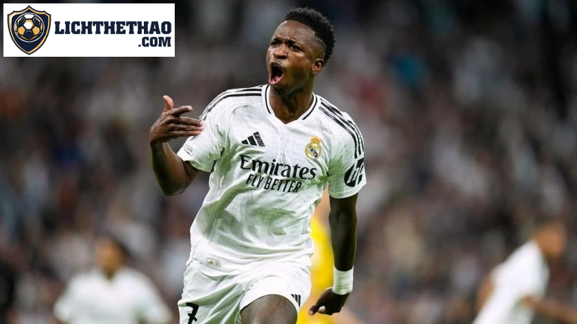 Vinicius cam kết tương lai với Real Madrid (Ảnh: Getty).