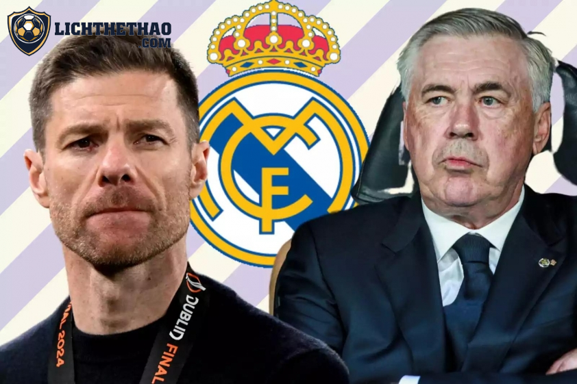 Alonso đang là ứng viên số 1 để thay thế Ancelotti (Ảnh: FBT).