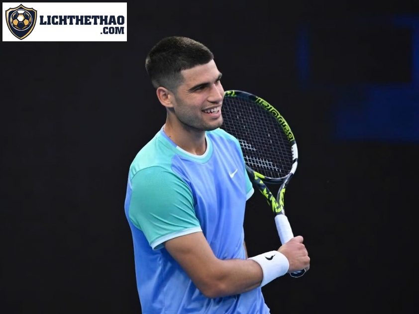 Alcaraz Đặt Mục Tiêu Tạo Dấu Ấn Lịch Sử tại Giải Quần Vợt Australian Open 2025